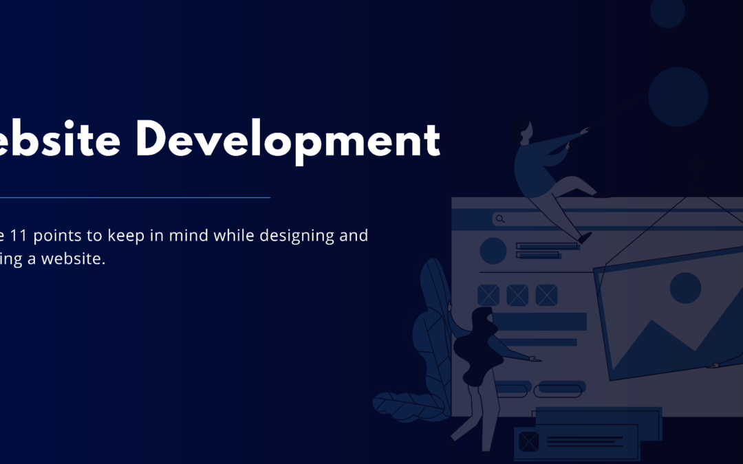 11 Points to Keep in Mind While Developing a Website